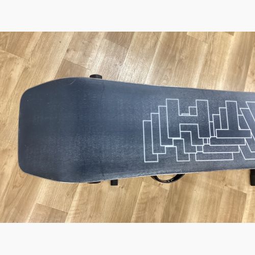 DEATH LABEL (デスレーベル)BLACK BOX ビンディング付(BURTON CUSTOM)　 スノーボード板 153cm ブラック 21-22年モデル 2x4 キャンバー