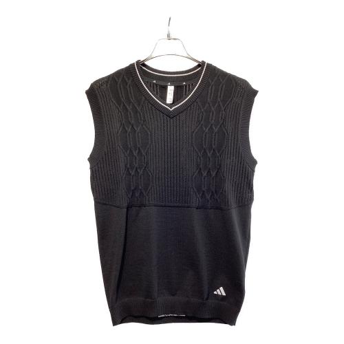 adidas (アディダス) ゴルフウェア(トップス) メンズ SIZE M ブラック ULT365 PRIMEKNITケーブルベスト /// ベスト IN6656
