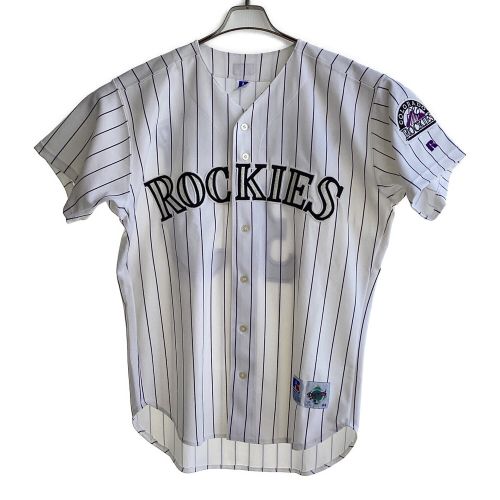 コロラド・ロッキーズ 応援グッズ SIZE L (44) ホワイト ラリー・ウォーカー 【33】ラッセル・アスレティック社製 ユニフォーム