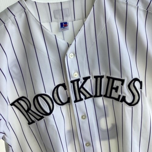 コロラド・ロッキーズ 応援グッズ SIZE L (44) ホワイト ラリー・ウォーカー 【33】ラッセル・アスレティック社製 ユニフォーム