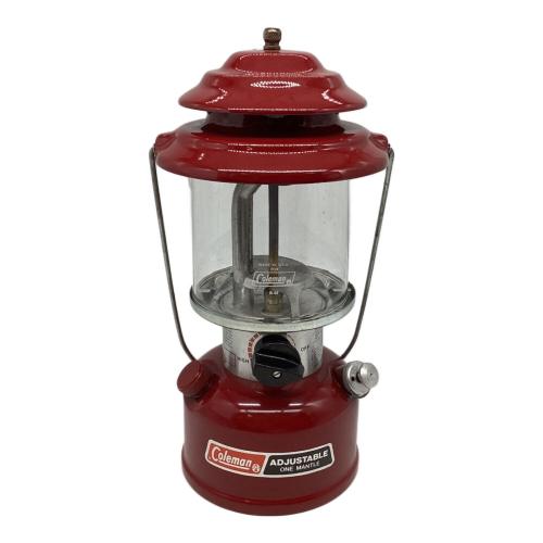 Coleman (コールマン) ガソリンランタン 廃盤希少品 レッド 286A700 1988年12月 アジャスタブルワンマントル