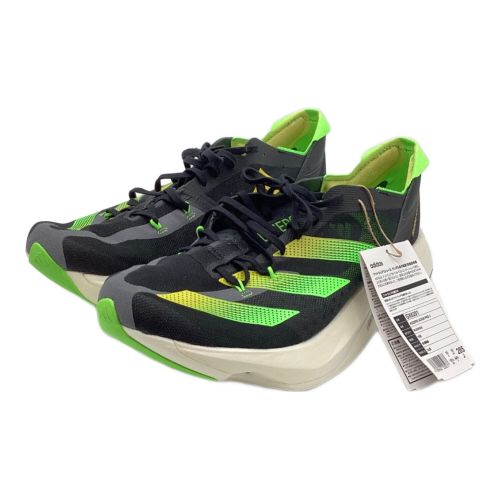 adidas (アディダス) ランニングシューズ メンズ SIZE 28.5cm ブラック×グリーン アディゼロ アディオスプロ3 GX6251 未使用品