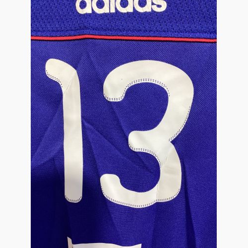 FC東京 (エフシートウキョウ) サッカーユニフォーム SIZE L ブルー×レッド 平山 相太【13】 2010-2011ホーム adidas