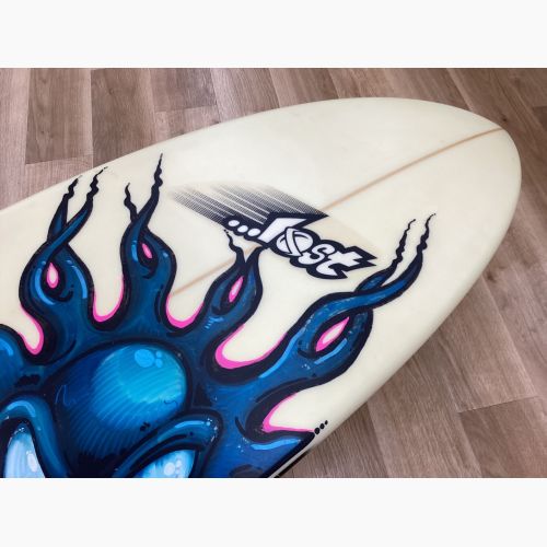 LOST (ロスト) ショートボード 5'7"×19’/4”×2’/4” ROUND NOSE FISH トライフィンタイプ スワローテール