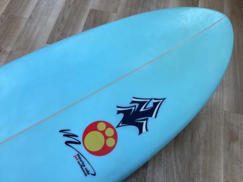 MAURICE COLE ショートボード 5'5"/20 7/8"×2 5/16 ブルー @ HIPSTER-T 5フィンタイプ ムーンテール