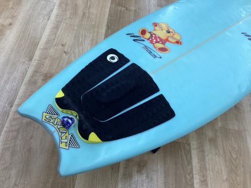 MAURICE COLE ショートボード 5'5"/20 7/8"×2 5/16 ブルー @ HIPSTER-T 5フィンタイプ ムーンテール