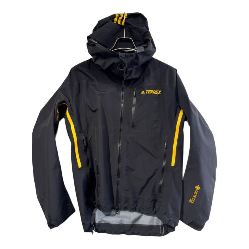 adidas (アディダス) トレッキングウェア(レインウェア) メンズ SIZE L ブラック×イエロー GORE-TEX PRO テレックステックロックゴアテックスレインジャケット GH7370