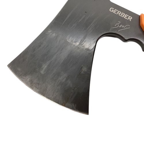 GERBER (ガーバー) 斧  ベア・グリルス サバイバル　グレー×オレンジ