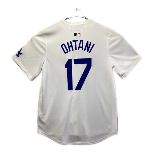 ロサンゼルス・ドジャース 応援グッズ Mサイズ ホワイト ＠ 受注生産品 ユニフォーム 大谷翔平【17】 リミテッドユニフォーム