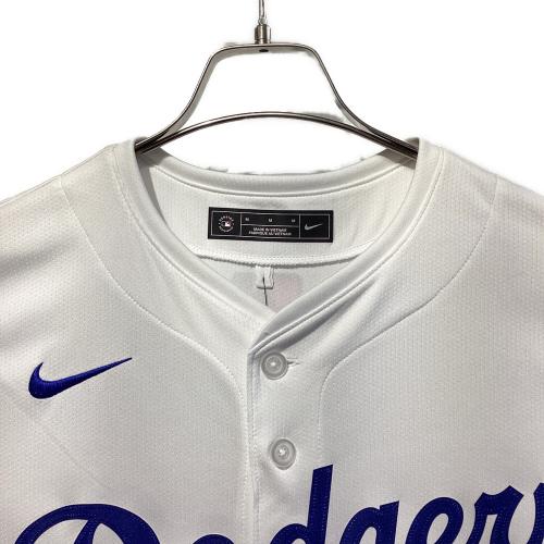 ロサンゼルス・ドジャース 応援グッズ Mサイズ ホワイト ＠ 受注生産品 ユニフォーム 大谷翔平【17】 リミテッドユニフォーム