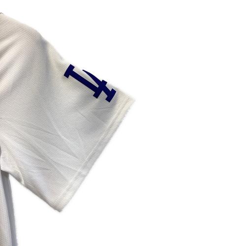 ロサンゼルス・ドジャース 応援グッズ Mサイズ ホワイト ＠ 受注生産品 ユニフォーム 大谷翔平【17】 リミテッドユニフォーム