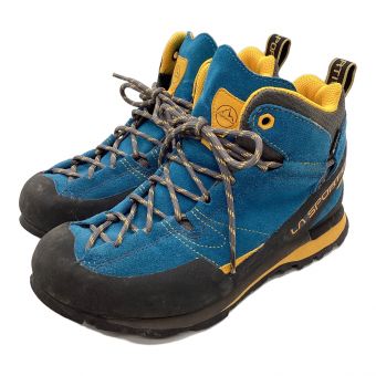 LA SPORTIVA (スポルティバ) トレッキングシューズボルダーX ミッド GTX レディース SIZE 25.5cm ブルー×イエロー GORE-TEX