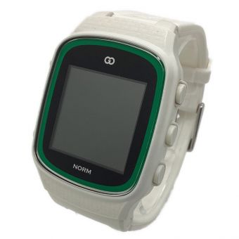 GREEN ON (グリーンオン) ゴルフGPSナビ THE GOLF WATCH NORM ホワイト ヨゴレ有 ※通電確認済み