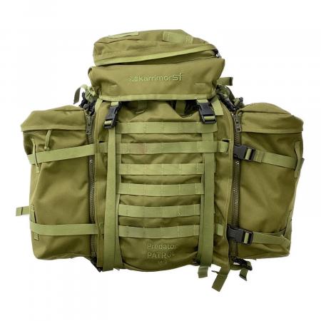 Karrimor (カリマー) バックパック オリーブ サイドポーチ×2付き 