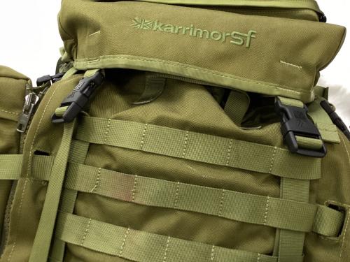 Karrimor (カリマー) バックパック オリーブ サイドポーチ×2付き ＠ karrimor SF プレデターパトロール45