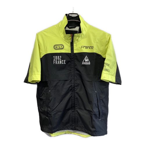 le coq sportif GOLF (ルコック スポルティフ ゴルフ) ゴルフウェア(トップス) メンズ SIZE M ブラック×イエロー 上下セット