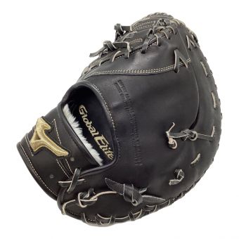 MIZUNO (ミズノ) 軟式グローブ ブラック Global Elite ファーストミット 左投げ用 1AJFR26300