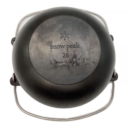 Snow peak (スノーピーク) 和鉄ダッチオーブン 26 CS-520 非純正ケース