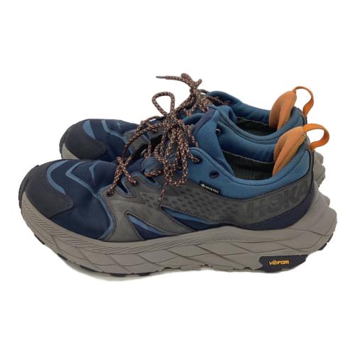 HOKAONEONE (ホカオネオネ) トレッキングシューズ メンズ SIZE 27.5cm ブルー ローカット GORE-TEX ANACAPA LOW GTX 1122017