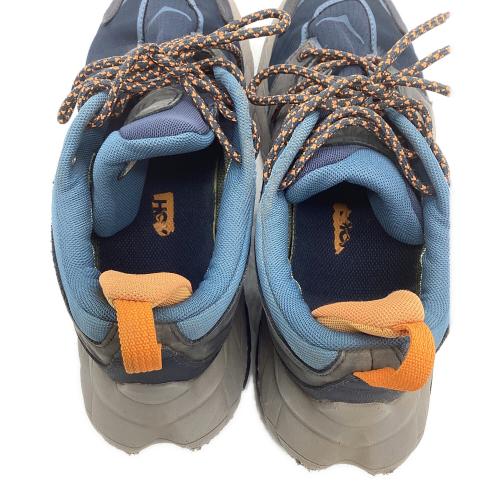 HOKAONEONE (ホカオネオネ) トレッキングシューズ メンズ SIZE 27.5cm ブルー ローカット GORE-TEX ANACAPA LOW GTX 1122017