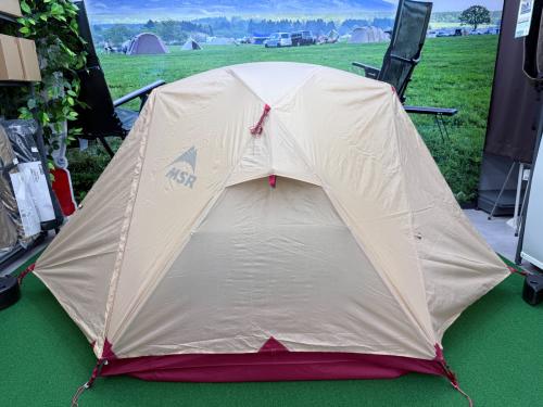 MSR (エムエスアール) ドームテント タン エリクサー2 約213×127×102(h)cm 1～2人用