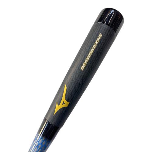 MIZUNO (ミズノ) 軟式バット 83cm ブラック×ブルー ビヨンドマックスキング 2TB-40630 未使用品