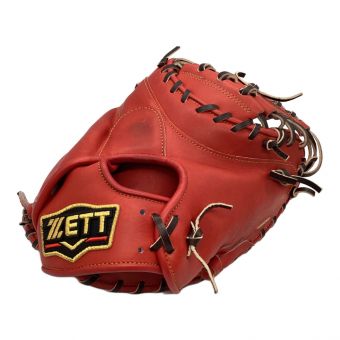 ZETT (ゼット) 軟式グローブ レッド プロステイタス キャッチャーミット BRCB30032
