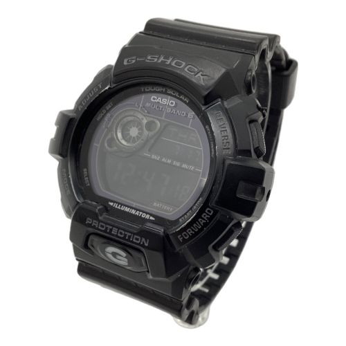 CASIO (カシオ)  G-SHOCK ブラック GW-8900A ラバーベルト 動作確認済み