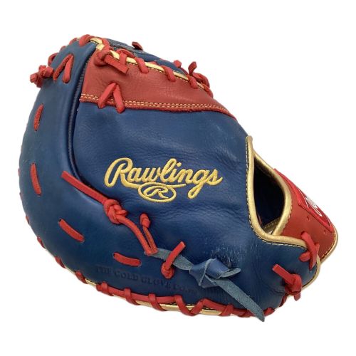 RAWLINGS (ローリングス) 軟式グローブ ハイパーテック R2G ファーストミット GR9FHTC3ACD レッド×ネイビー