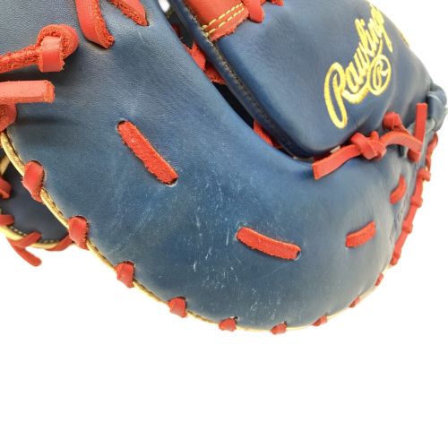 RAWLINGS (ローリングス) 軟式グローブ ハイパーテック R2G ファーストミット GR9FHTC3ACD レッド×ネイビー