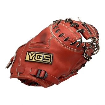 YGS (山本グラブスタジオ) 硬式グローブ キャッチャーミット TG Leather 山本グラブスタジオ プロライン  912V レッド