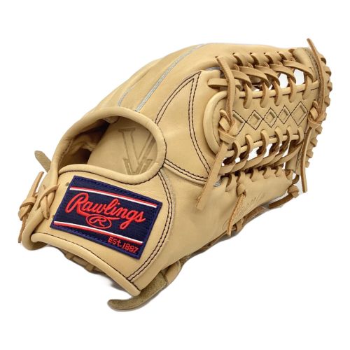 RAWLINGS (ローリングス) 軟式グローブ ベージュ 小指2本入れ ハイパーテックDEEP WELL POCKET 外野手用 GR3FHTDW7