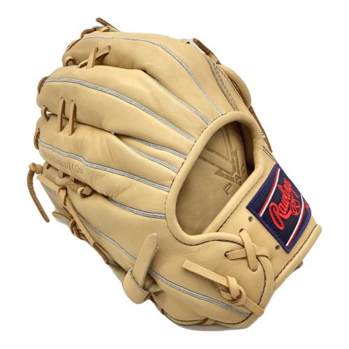 RAWLINGS (ローリングス) 軟式グローブ ベージュ 小指2本入れ ハイパーテックDEEP WELL POCKET 外野手用 GR3FHTDW7