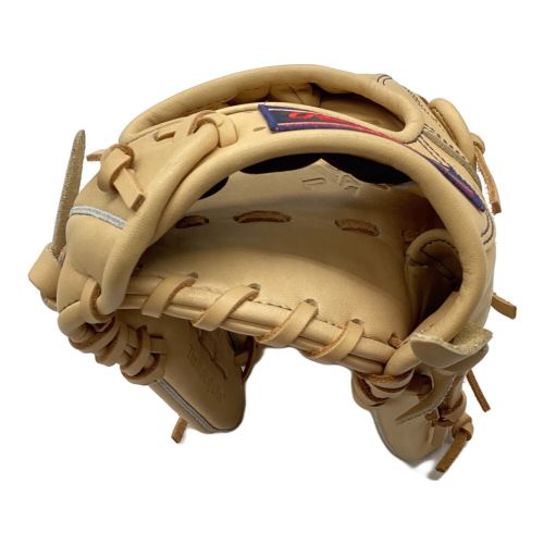 RAWLINGS (ローリングス) 軟式グローブ ベージュ 小指2本入れ ハイパーテックDEEP WELL POCKET 外野手用 GR3FHTDW7