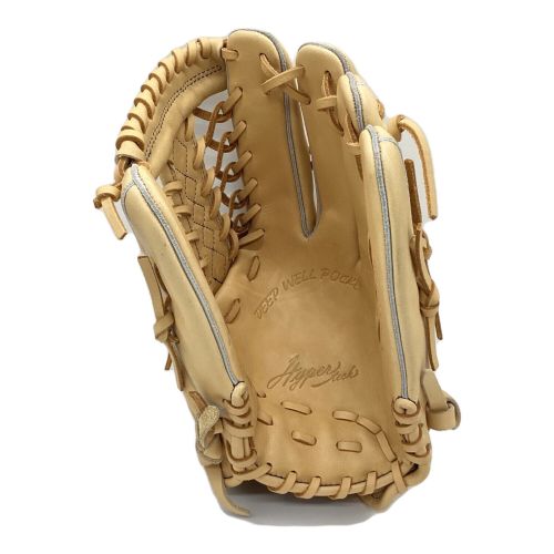 RAWLINGS (ローリングス) 軟式グローブ ベージュ 小指2本入れ ハイパーテックDEEP WELL POCKET 外野手用 GR3FHTDW7