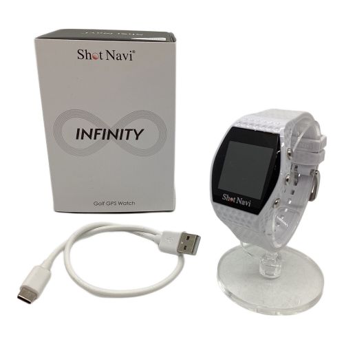 shotnavi (ショットナビ) ゴルフGPSナビ ホワイト INFINITY White 2023モデル