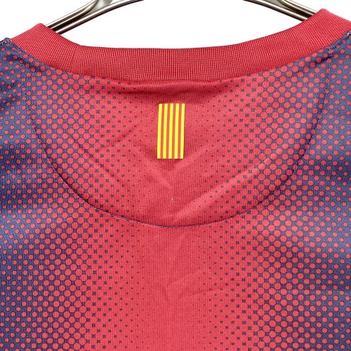 NIKE (ナイキ) サッカーユニフォーム メンズ SIZE L ネイビー×レッド 12/13 観戦用ユニフォーム ホーム ユニセフ @ FCバルセロナ 半袖 478325-410