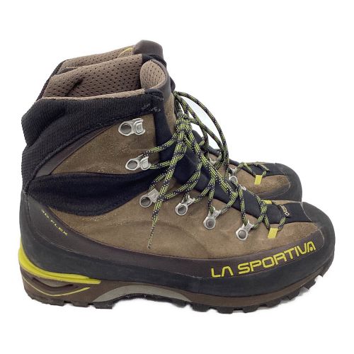 LA SPORTIVA (スポルティバ) トレッキングシューズ メンズ SIZE 26cm ブラウン×ブラック ハイカット(ハードソール) GORE-TEX トランゴアルプエボGTX