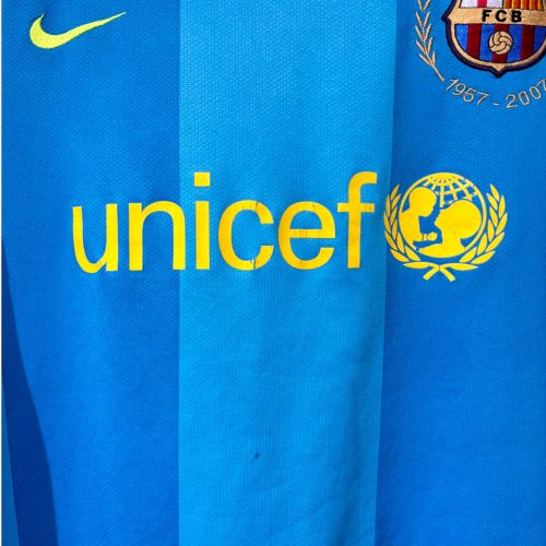 FCバルセロナ (ＦＣバルセロナ) サッカーユニフォーム SIZE M スカイブルー ジョバニ・ドス・サントス【17】 07-08 アウェイ NIKE