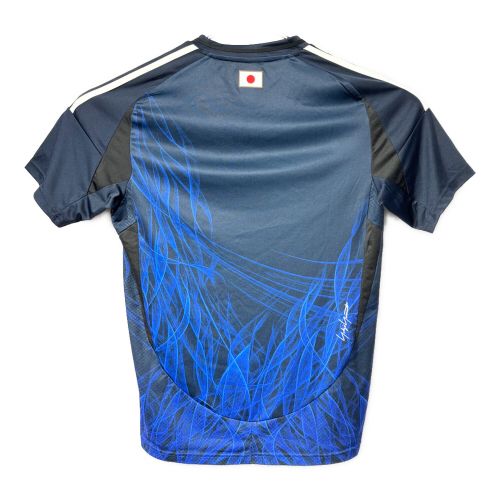 adidas (アディダス) サッカーユニフォーム 11 SIZE XL ネイビー×ホワイト ＠ Y-3 日本代表2024 ホーム レプリカ ユニフォーム IU0964