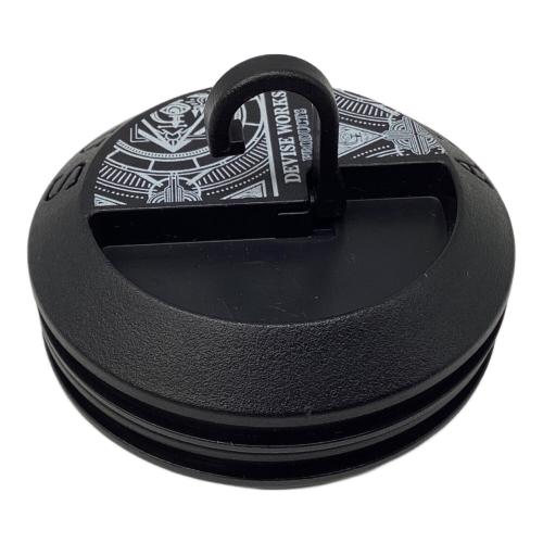 ASOMATOUS フック ブラック 紋章柄 ＠ DEVISE WORKS ハングバーガー