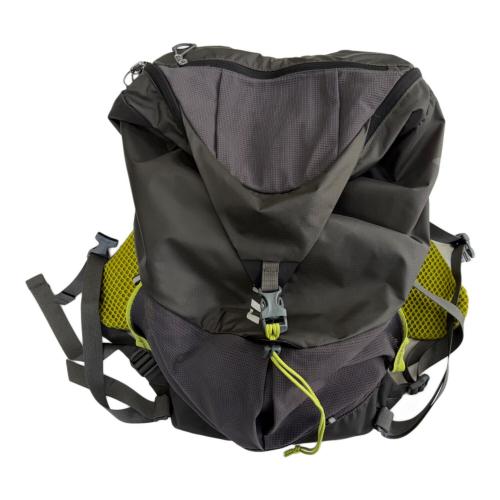 PAAGO WORKS (パーゴワークス) バックパック 20L グレー×グリーン RUSH20 背面長40cm以下 トレラン用