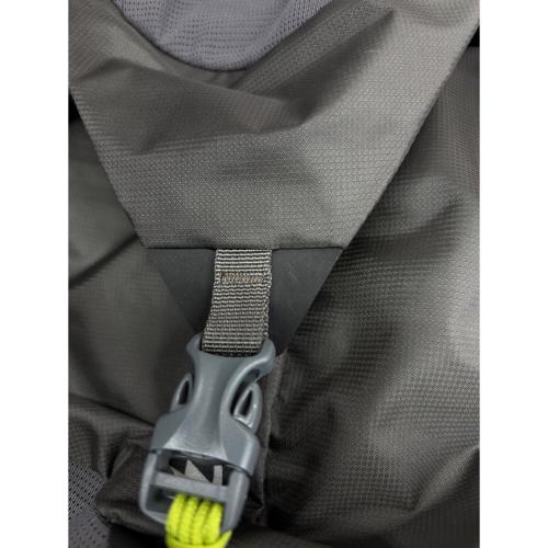 PAAGO WORKS (パーゴワークス) バックパック 20L グレー×グリーン RUSH20 背面長40cm以下 トレラン用