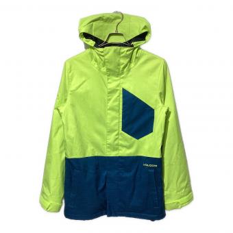 VOLCOM (ボルコム) レトロスペックジャケット スノーボードウェア(ジャケット) G0651711 メンズ SIZE XS ネイビー×ライムイエロー