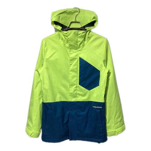 VOLCOM (ボルコム) レトロスペックジャケット スノーボードウェア(ジャケット) G0651711 メンズ SIZE XS ネイビー×ライムイエロー