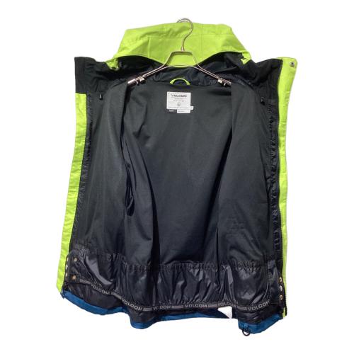 VOLCOM (ボルコム) レトロスペックジャケット スノーボードウェア(ジャケット) G0651711 メンズ SIZE XS ネイビー×ライムイエロー
