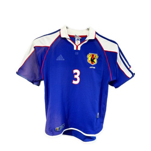 日本代表 (ニホンダイヒョウ) サッカーユニフォーム SIZE L ブルー 松田直樹【3】 2001ホーム 当時物