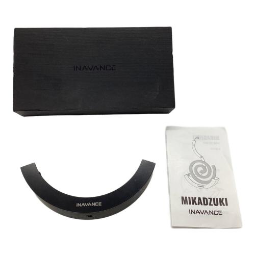 INAVANCE (インアバンス) 蚊取り線香ホルダー 艶消しブラック 穴有 MIKADUKI