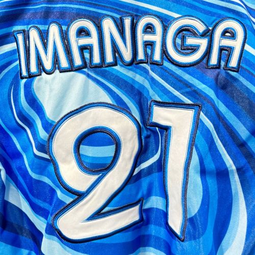 横浜DeNAベイスターズ (ベイスターズ) 応援グッズ SIZE M ブルー×ネイビー 今永 昇太【21】 ユニフォーム 2019年スターナイトユニフォーム レプリカ