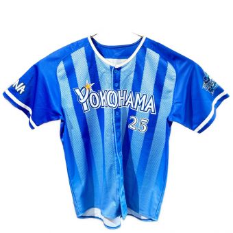 横浜DeNAベイスターズ (ベイスターズ) 応援グッズ SIZE L ブルー 筒香 嘉智【25】 ユニフォーム 2016年ビジターユニフォーム